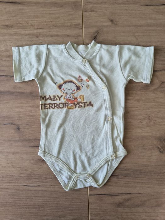 Zestaw 5 szt body krótki rękaw rozmiar 74