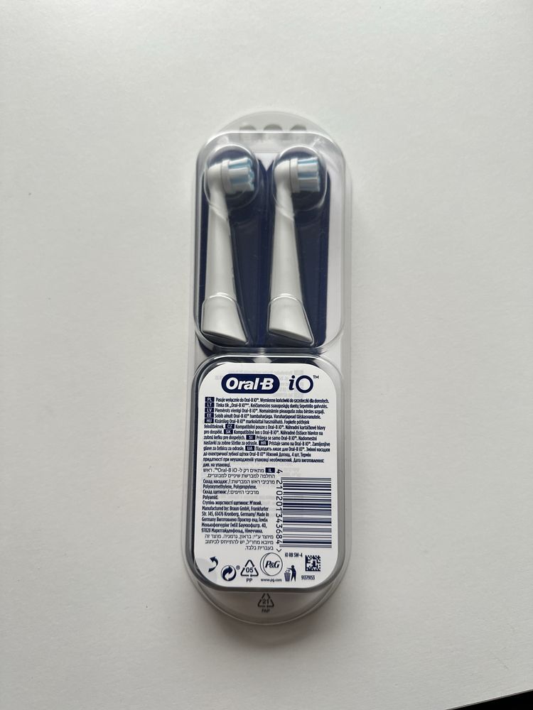 Oral b końcówki do szczoteczki iO  Gentle Care 4 szt oryginalne