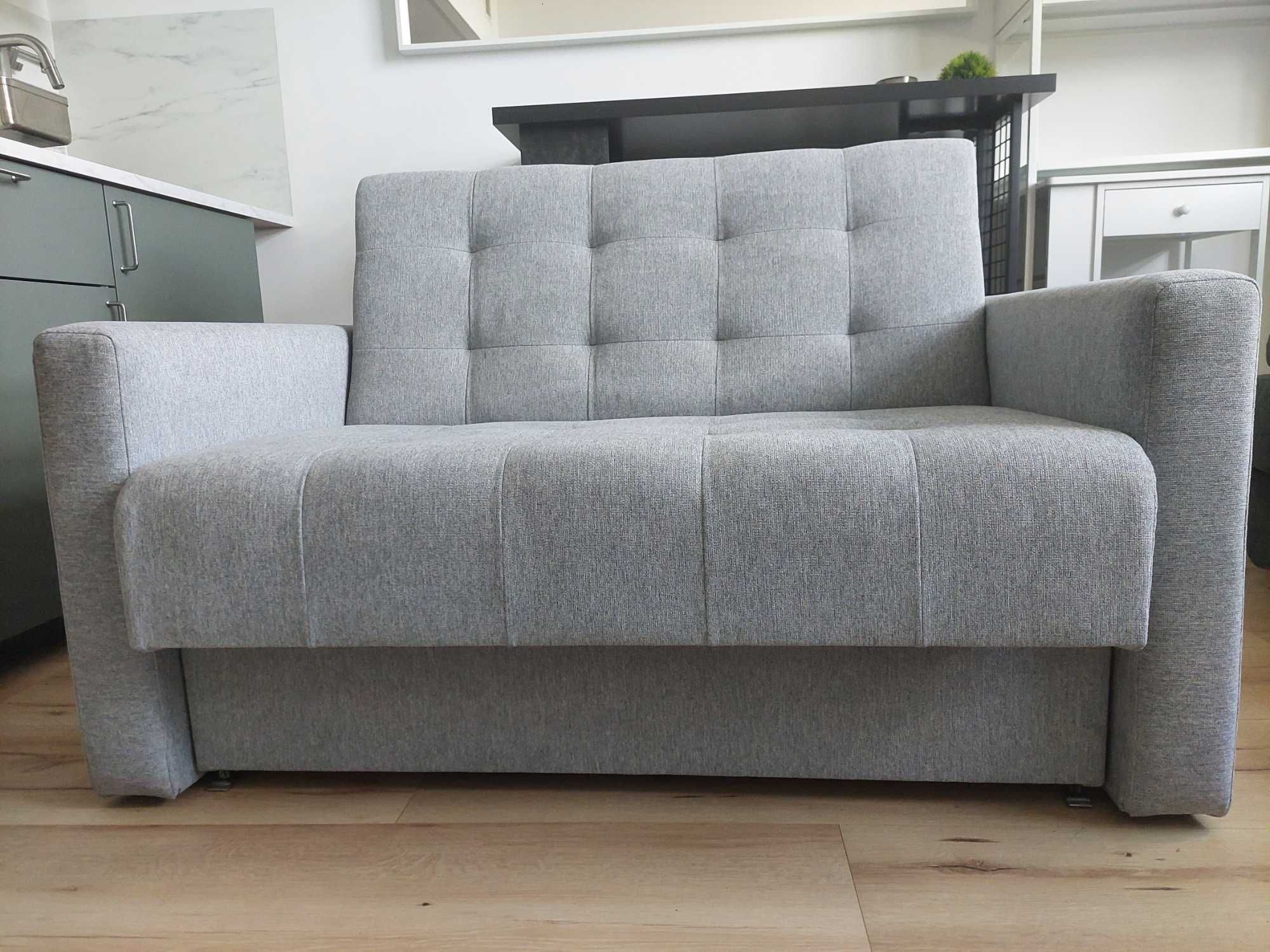 REZERWACJA Jak nowa! 2 osobowa sofa rozkładana z pojemnikiem