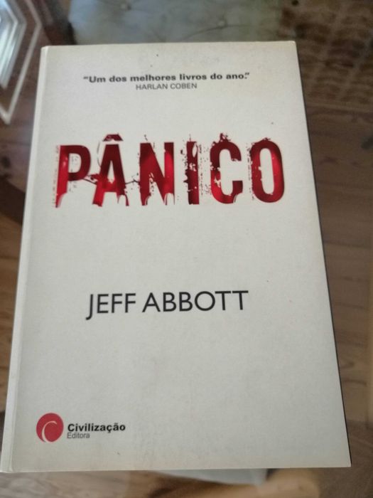 Livro "Pânico" de Jeff Abbott