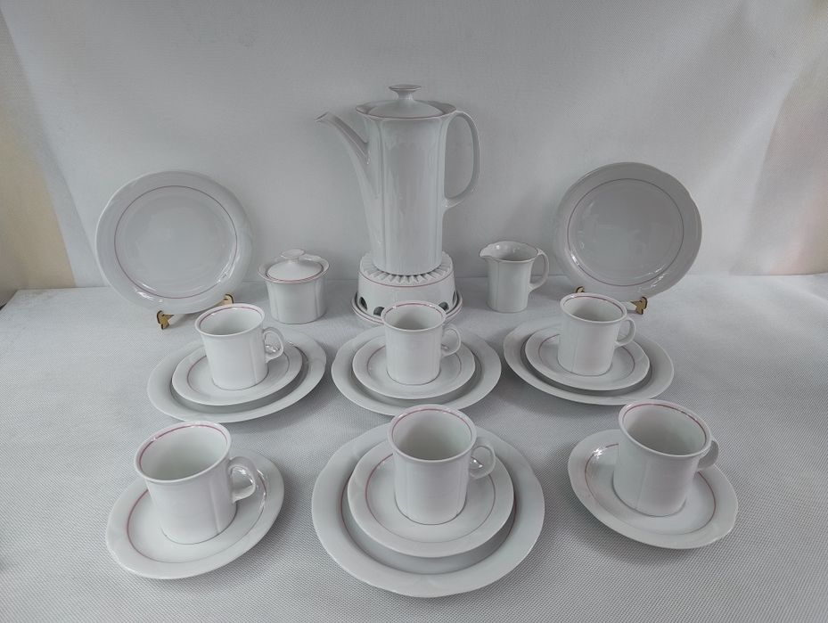 Serwis kawowy dla sześciu osób. Arzberg