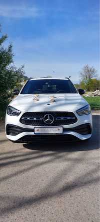 Wynajem auta do ślubu – NOWY MERCEDES GLA