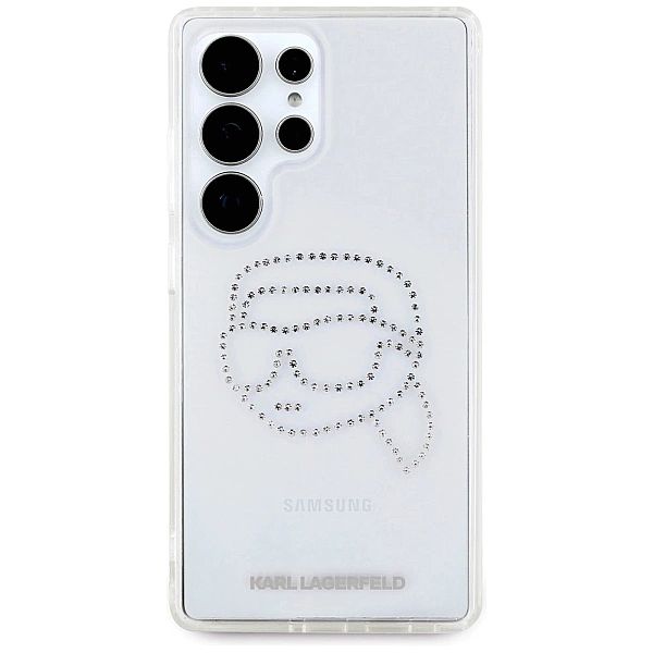 Etui Karl Lagerfeld Rhinestones Karl Head Logo Samsung Galaxy S25 Ultr