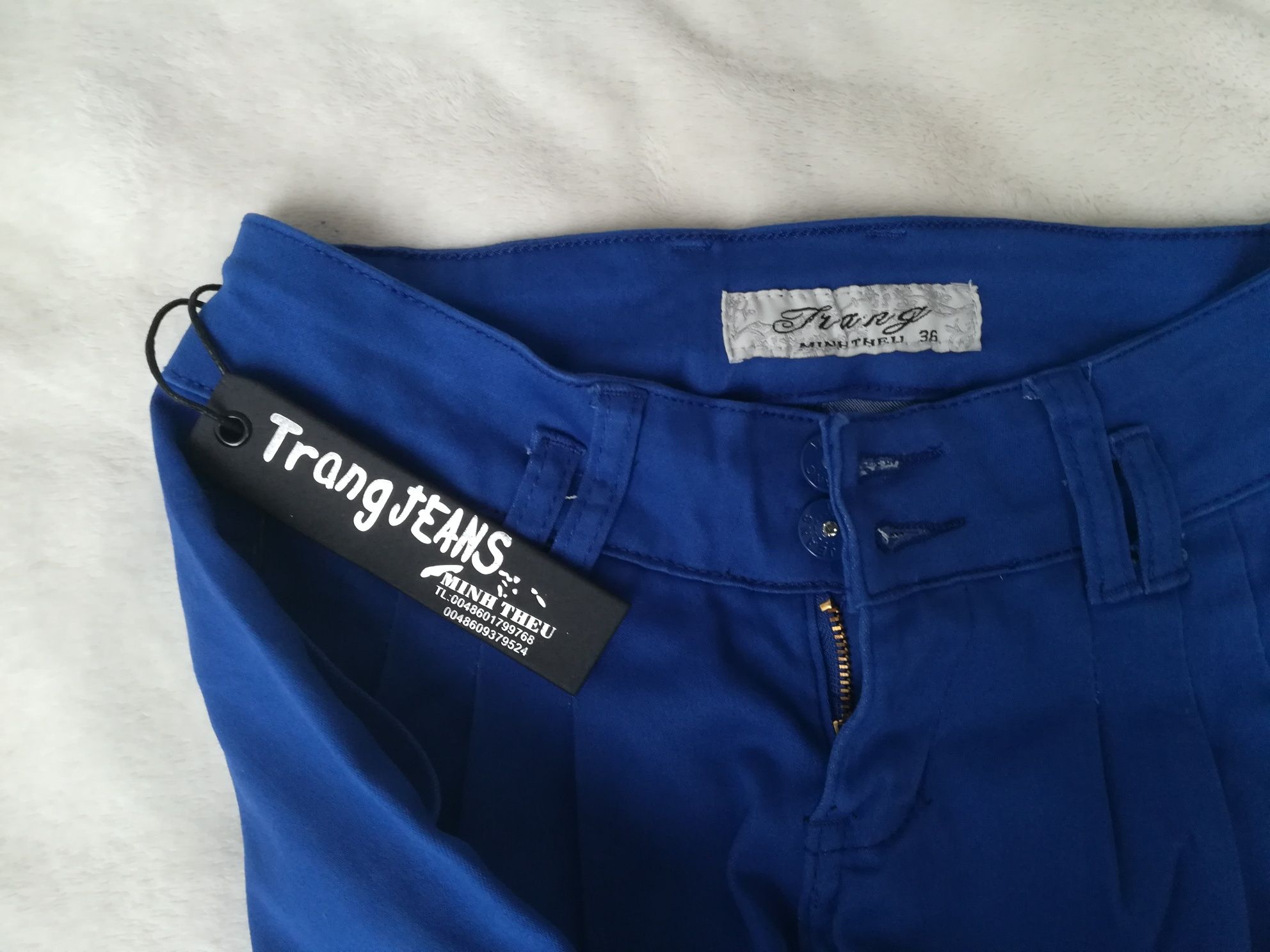 Nowe spodnie TrangJEANS niski stan S