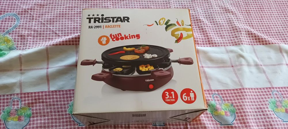 Máquina de raclette da Tristar