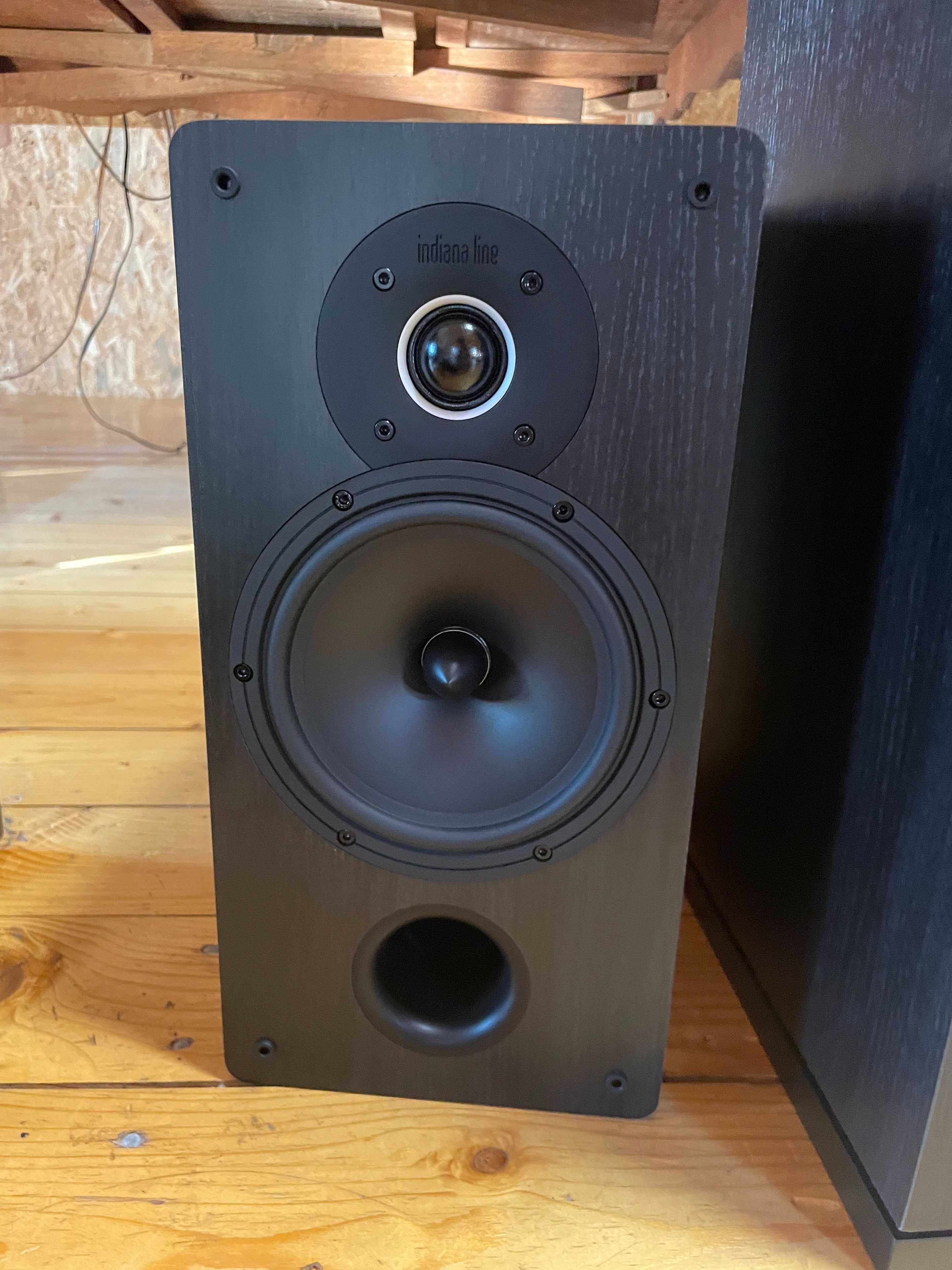 Kino domowe YAMAHA RX-V4A + INDIANA LINE Tesi Czarny