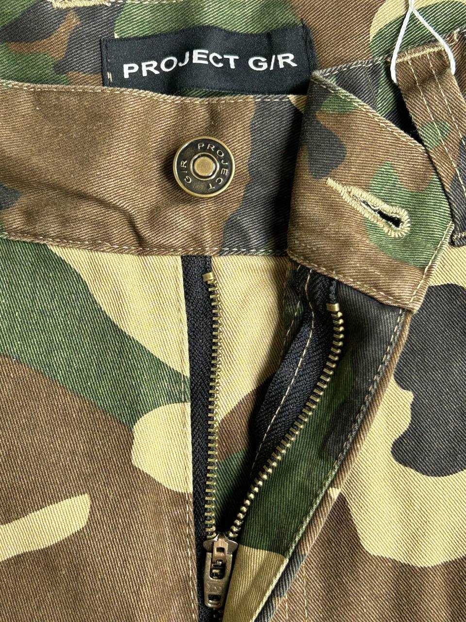 Шорти Project GRAILZ G/R gr шорты камо camo камуфляж distressed L