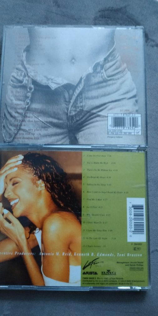 2 płyty CD Tony Braxton Secrets Janet Jackson za 2 płyty bdb