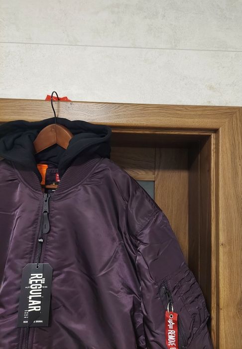 Kurtka bomberka Alpha Industries MA-1 ZH Back EMB rozmiar XXXL