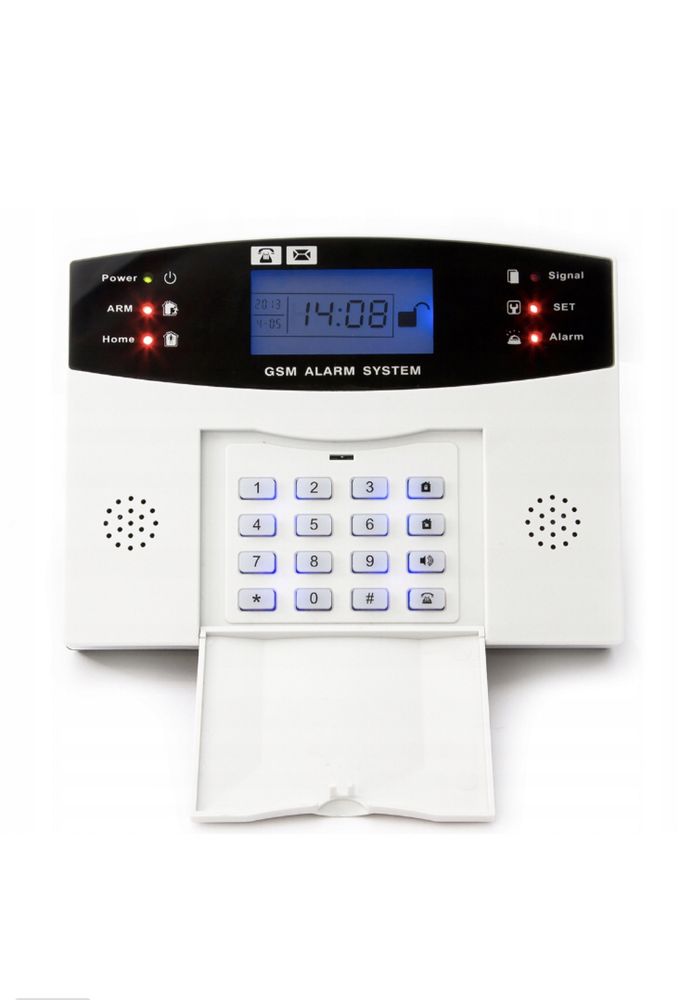 Bezprzewodowy alarm LCD GSM