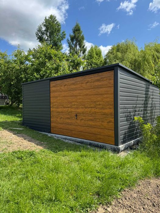 Garaże Blaszane Domki Ogrodowe Wiaty Śmietnikowe