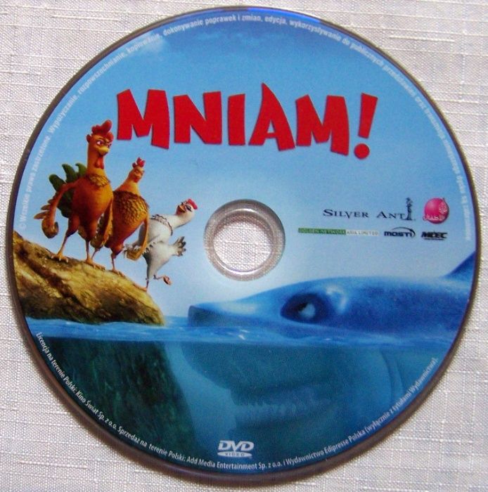 Mniam!. Bajka na DVD