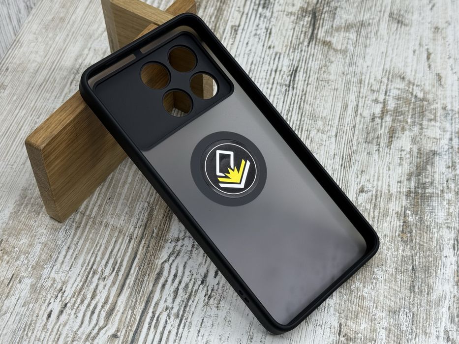 Чехол противоударный на Xiaomi Poco X6 Pro/ X7 Pro Кольцо. Чохол