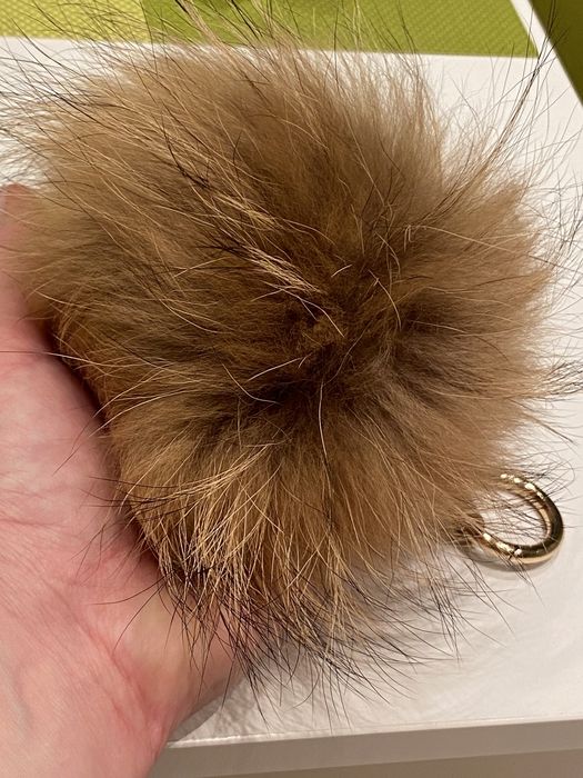 Brelok z naturalnego futra