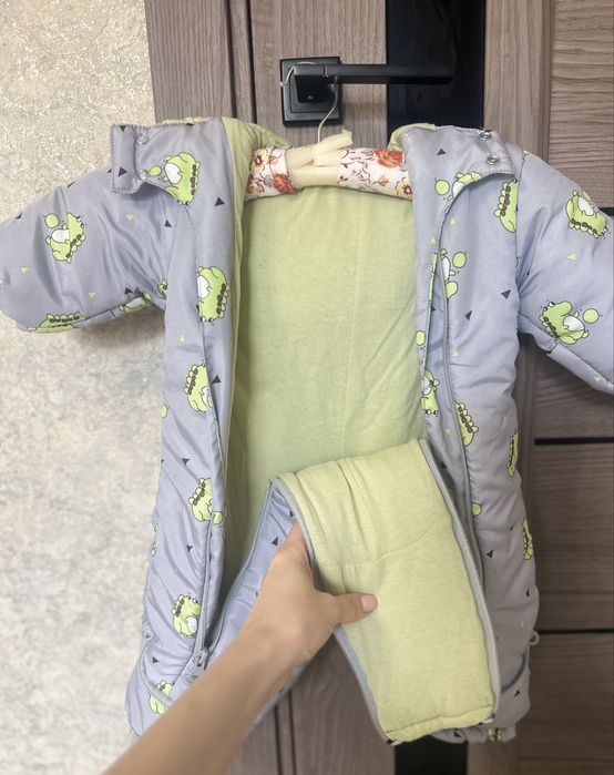 Демісезонний комбінезон-трансформер 0-12 міс