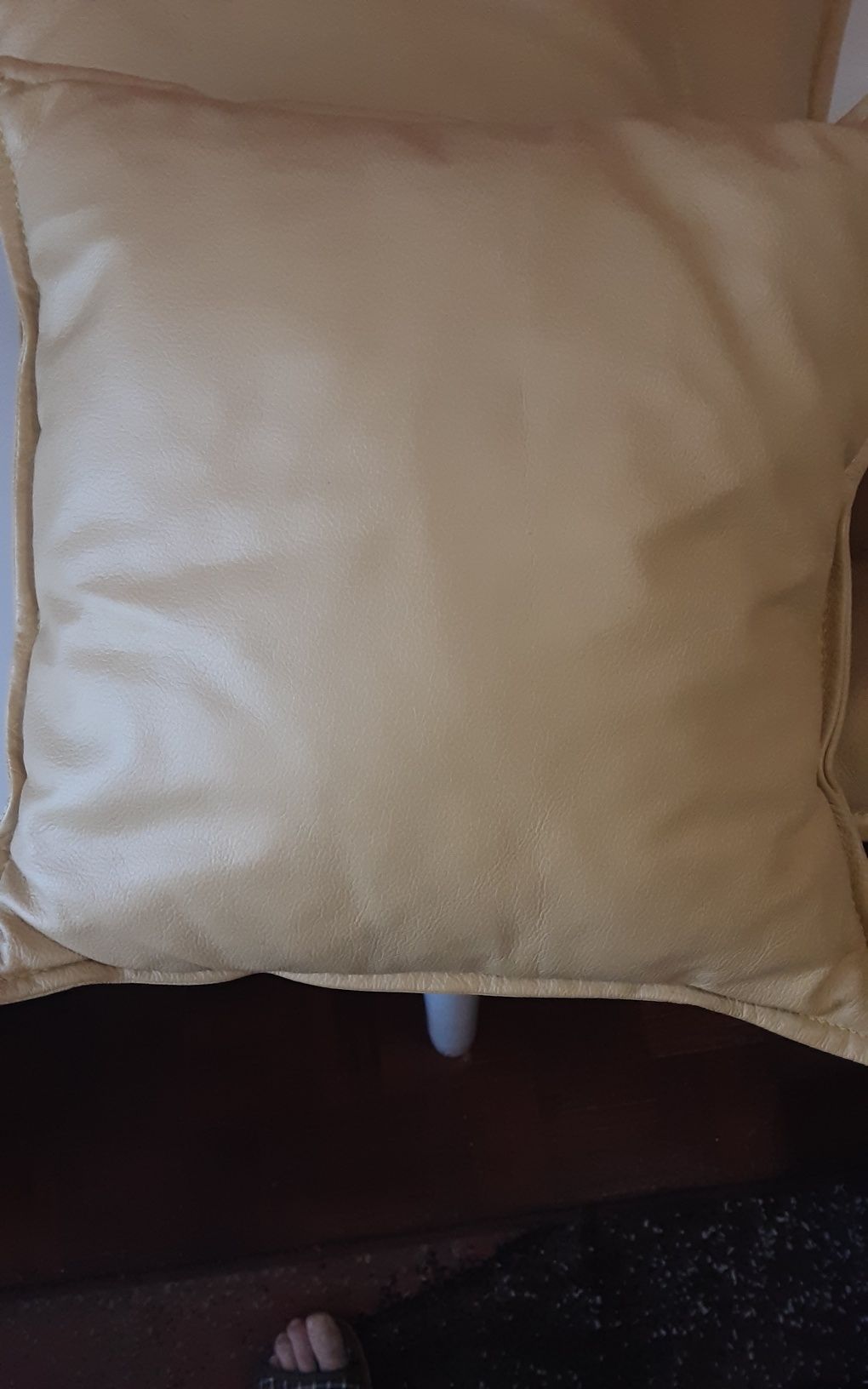 Almofadas de sofa em napa