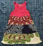 Vestido 13-14 anos da desigual, com design florado