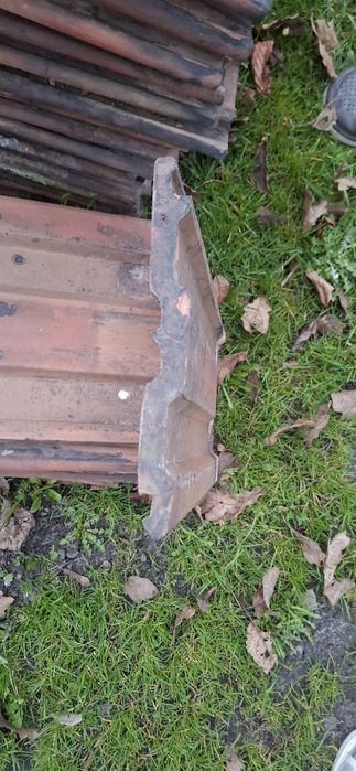 Dachówka ceramiczna płaszowska z rozbiórki