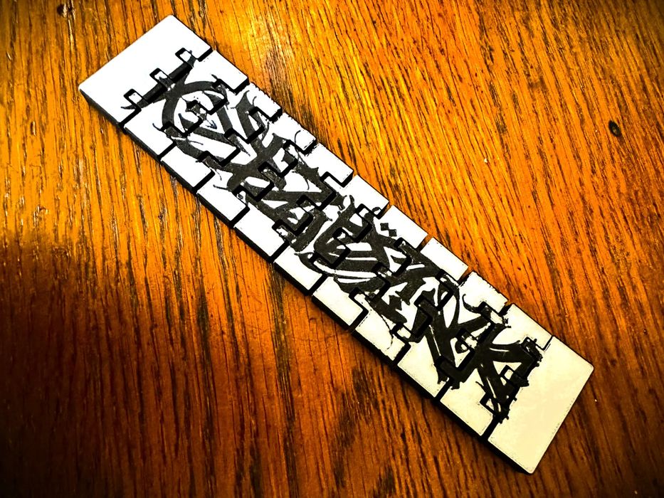 Brinquedo Anti-Stress Flexível Estilo Calligraffiti