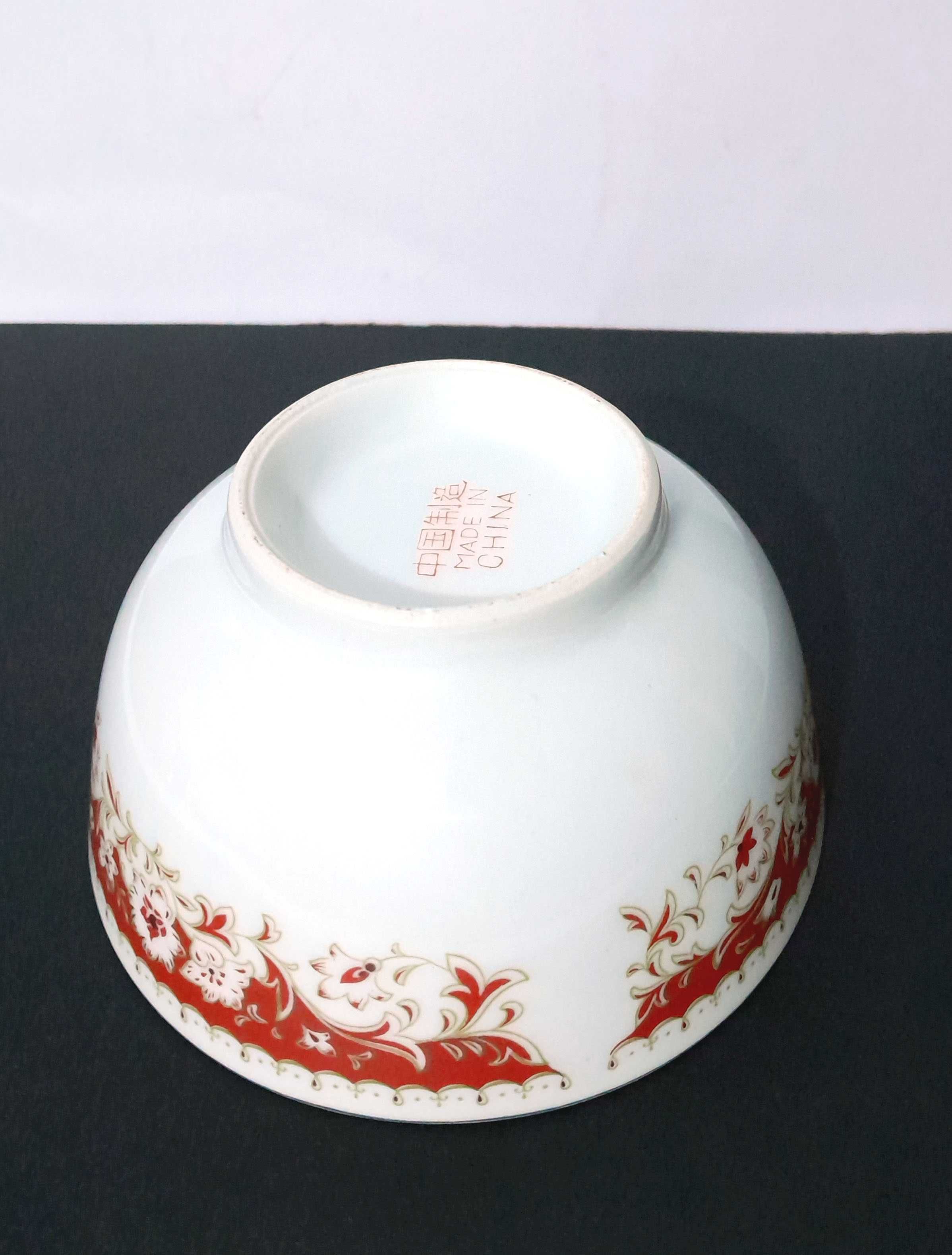 Taça porcelana chinesa antiga Zhongguo Zhi Zao