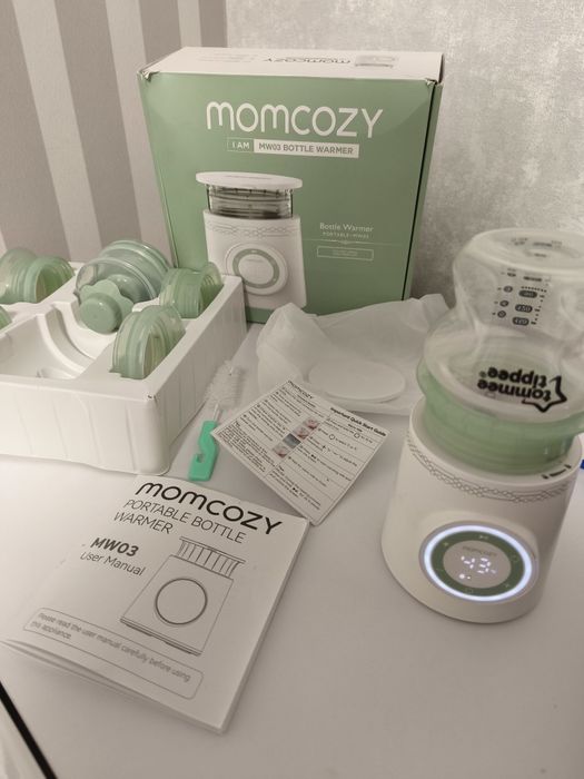 Підігрівач для пляшечок на аккумуляторі  Momcozy MW03 usb