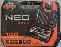 Neo Tools 10-206 Zestaw Narzędziowy 100 el. 1/2" 1/4"