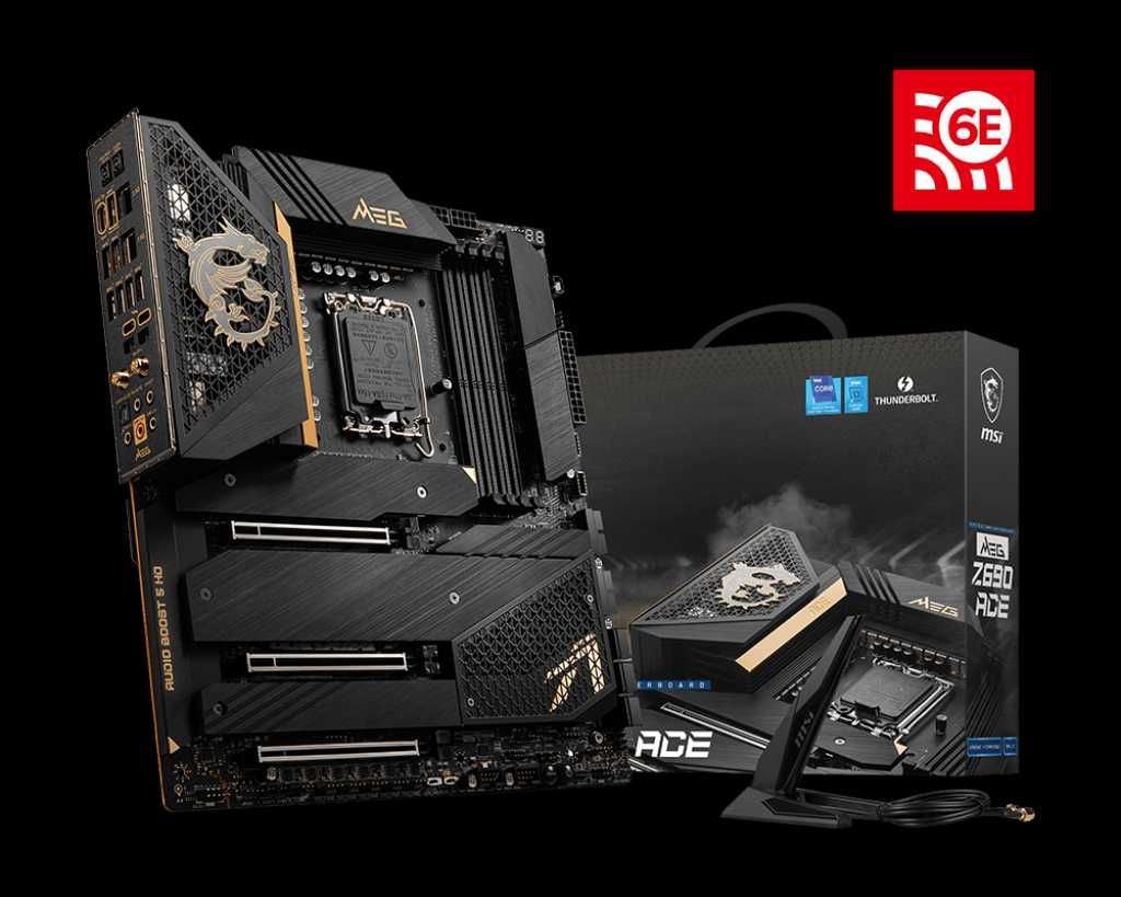 Нова материнская плата MSI MEG Z690 ACE Lga 1700