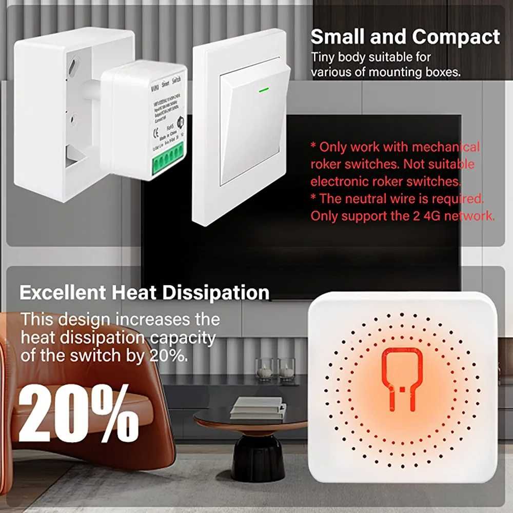 Interruptor Inteligente Smart Switch WiFi SmartLife