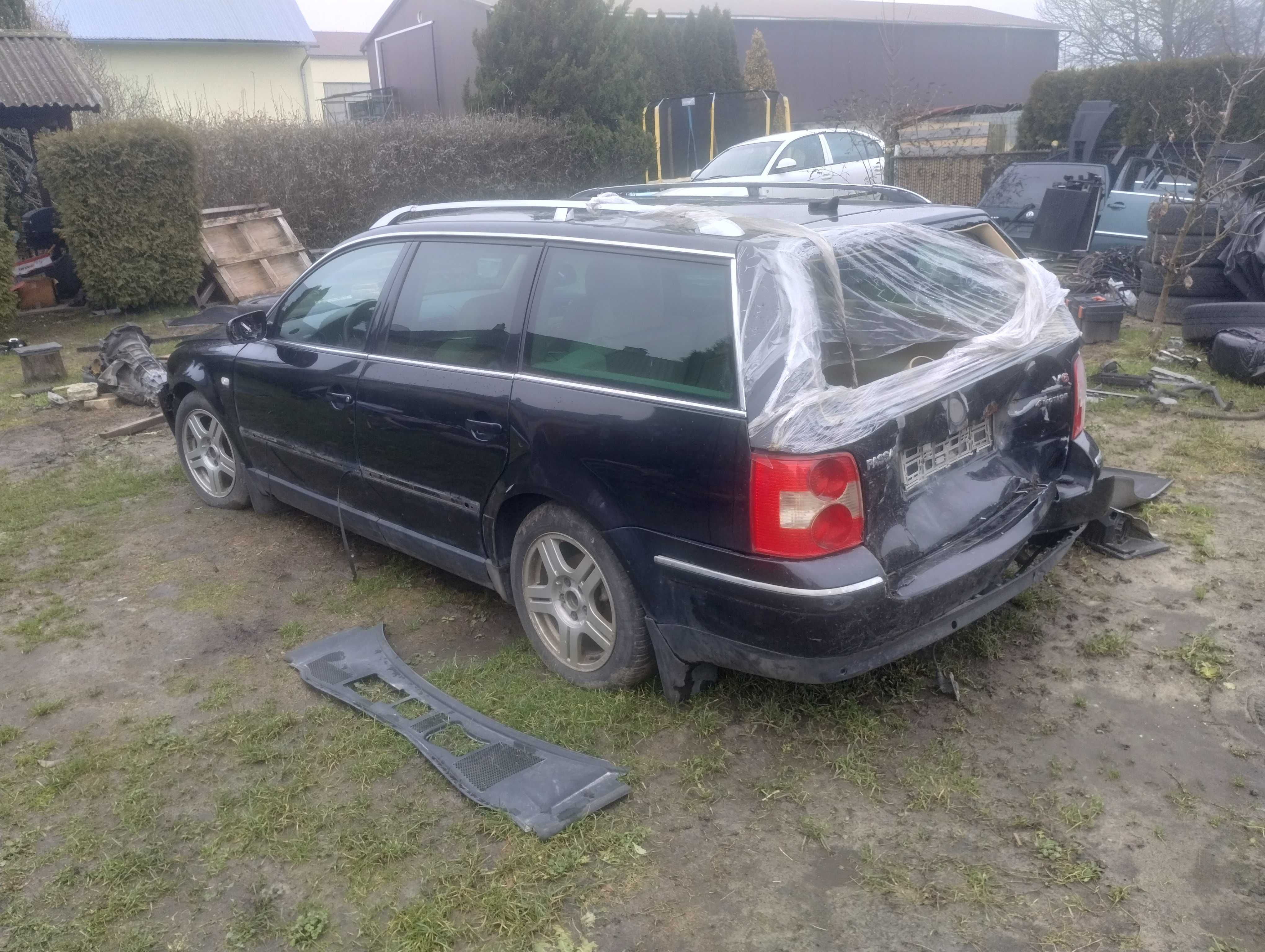 Passat B5 FL 2.8 V6 silnik skrzynia drzwi LC9Z