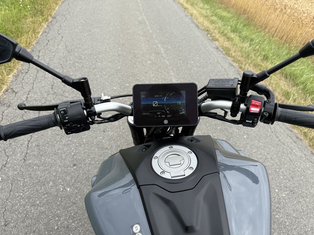 Rezerwacja Yamaha MT07 2024r Tablet A2 35kW Przebieg 270km Niemcy