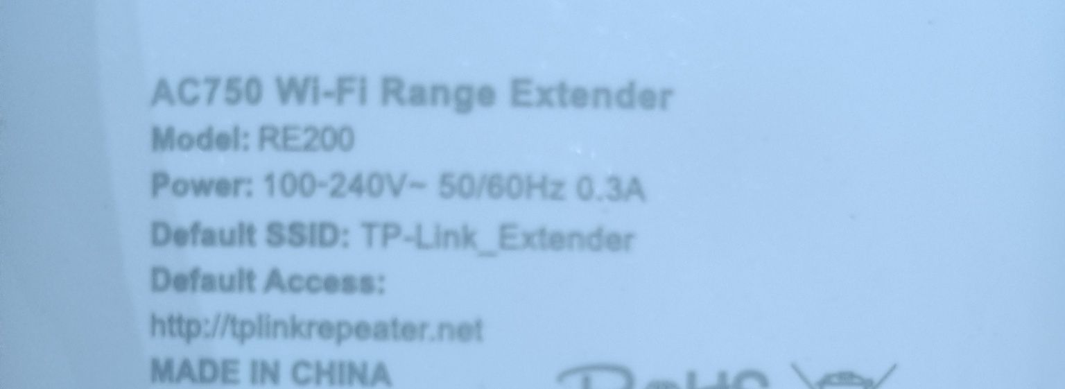 Extensor WiFi TP-Link RE200