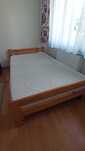 Łóżko 120x200 z materacem i stelażem – komplet Kraków