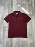 Поло футболка Lacoste бордовий колір С М оригінал
