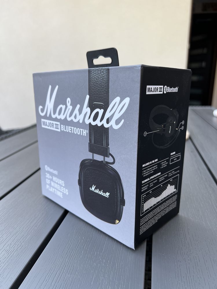 słuchawki Marshall major III Bluetooth