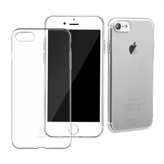 Прозорий силіконовий чохол для iPhone  6/7/8
