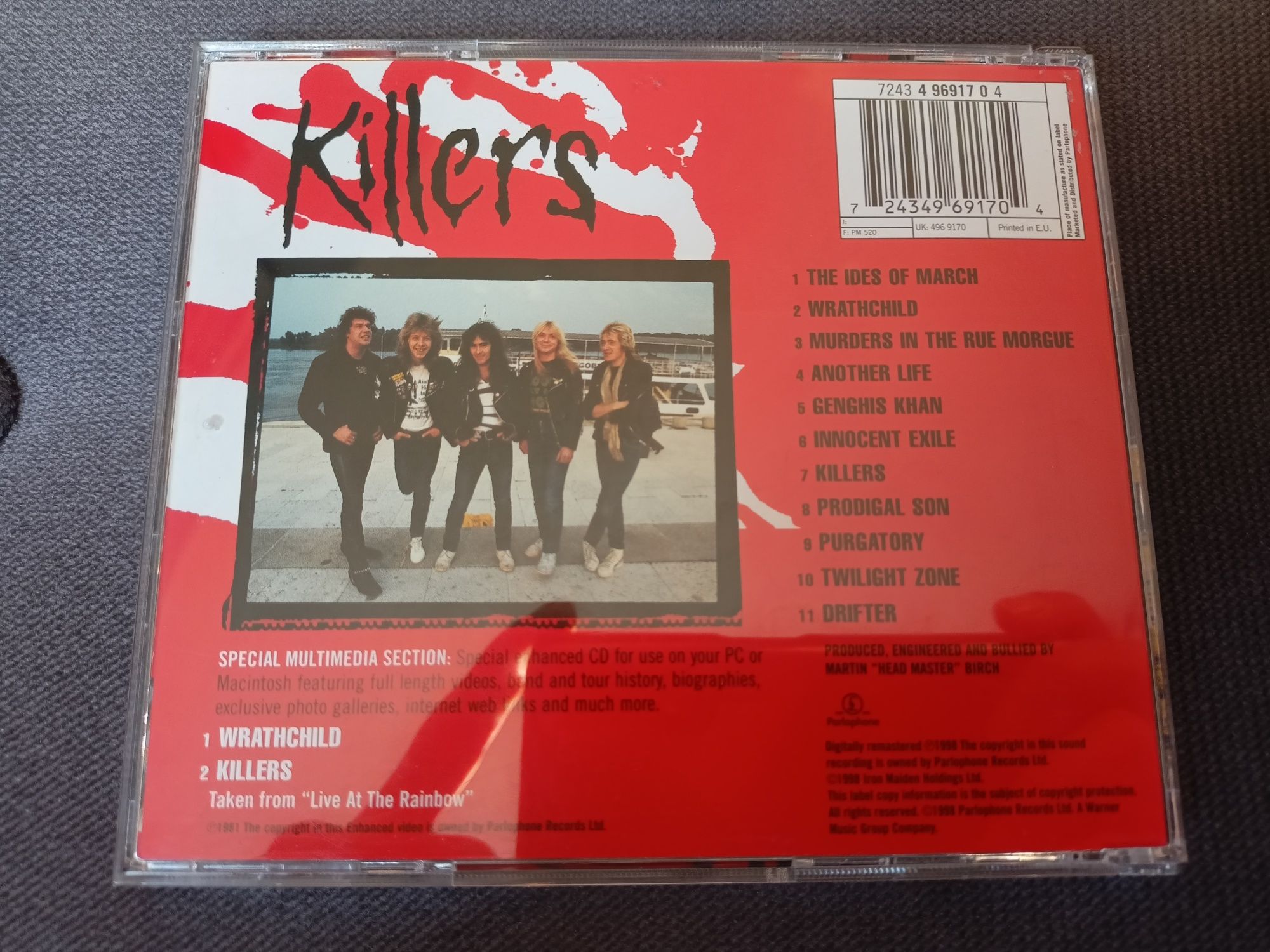 Iron Maiden - Killers/ CD/stan NM