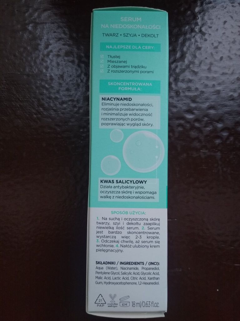 Serum Eveline na niedoskonałości 18 ml.