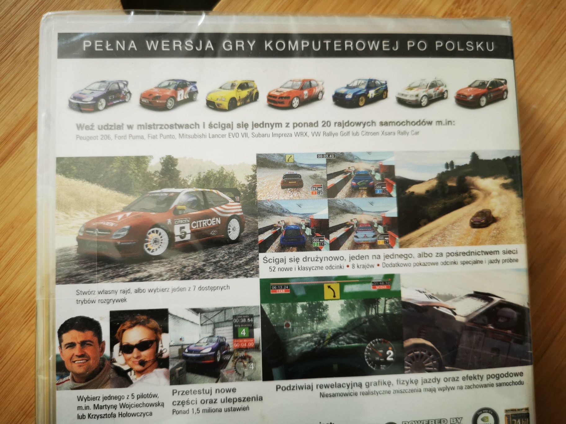 gra PC Colin Mcrae Rally 04 PL nowa folia unikat