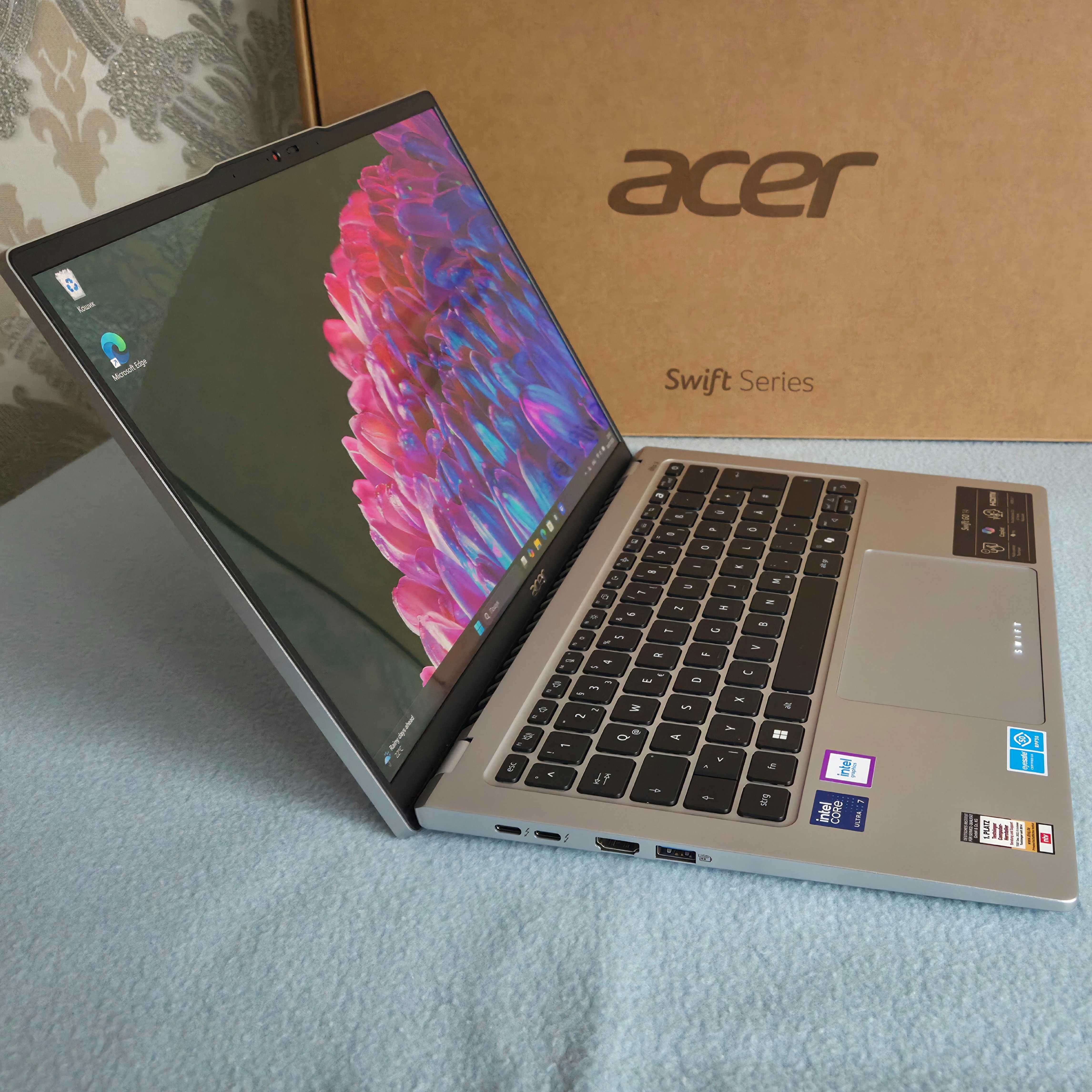 Acer Swift Go 14" 2,8K OLED - Ultra 7 155U - 16Gb - 512Gb