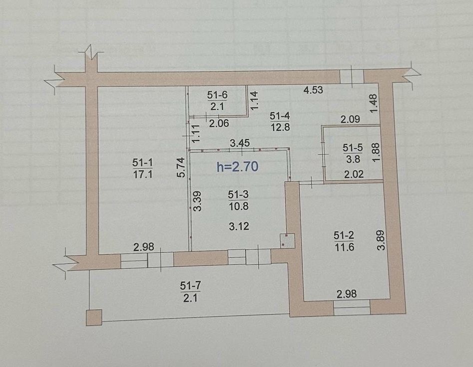 Продам 2к квартиру в ЖК Концепт, Соляні Л1