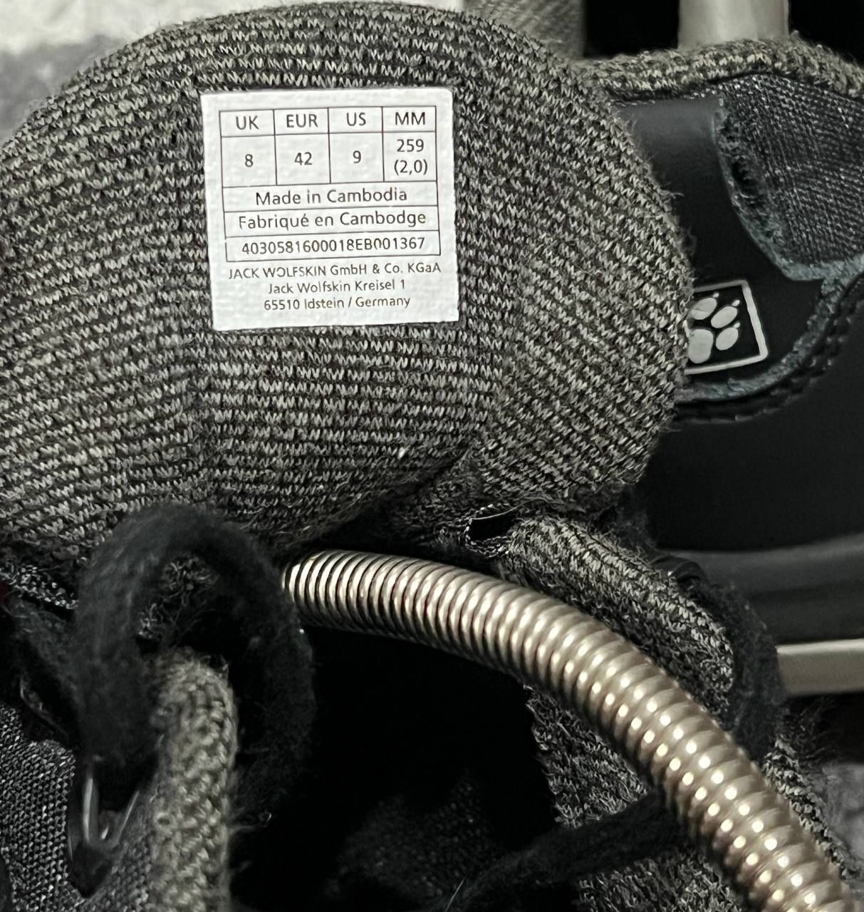 Кросівки Jack Wolfskin SEVEN WONDERS WT LOW M
