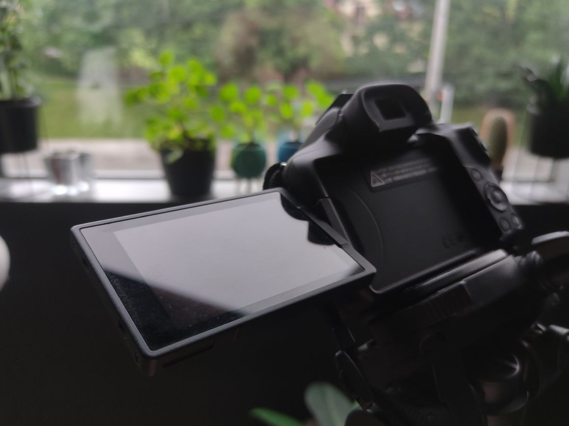 Canon R50 APS-C Bezlusterkowiec + dodatki