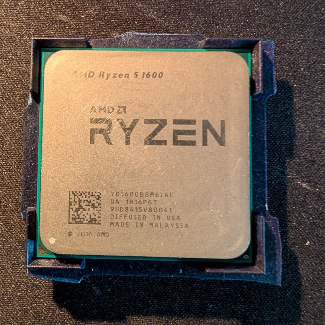 Ryzen 5 1600 процессор sAM4