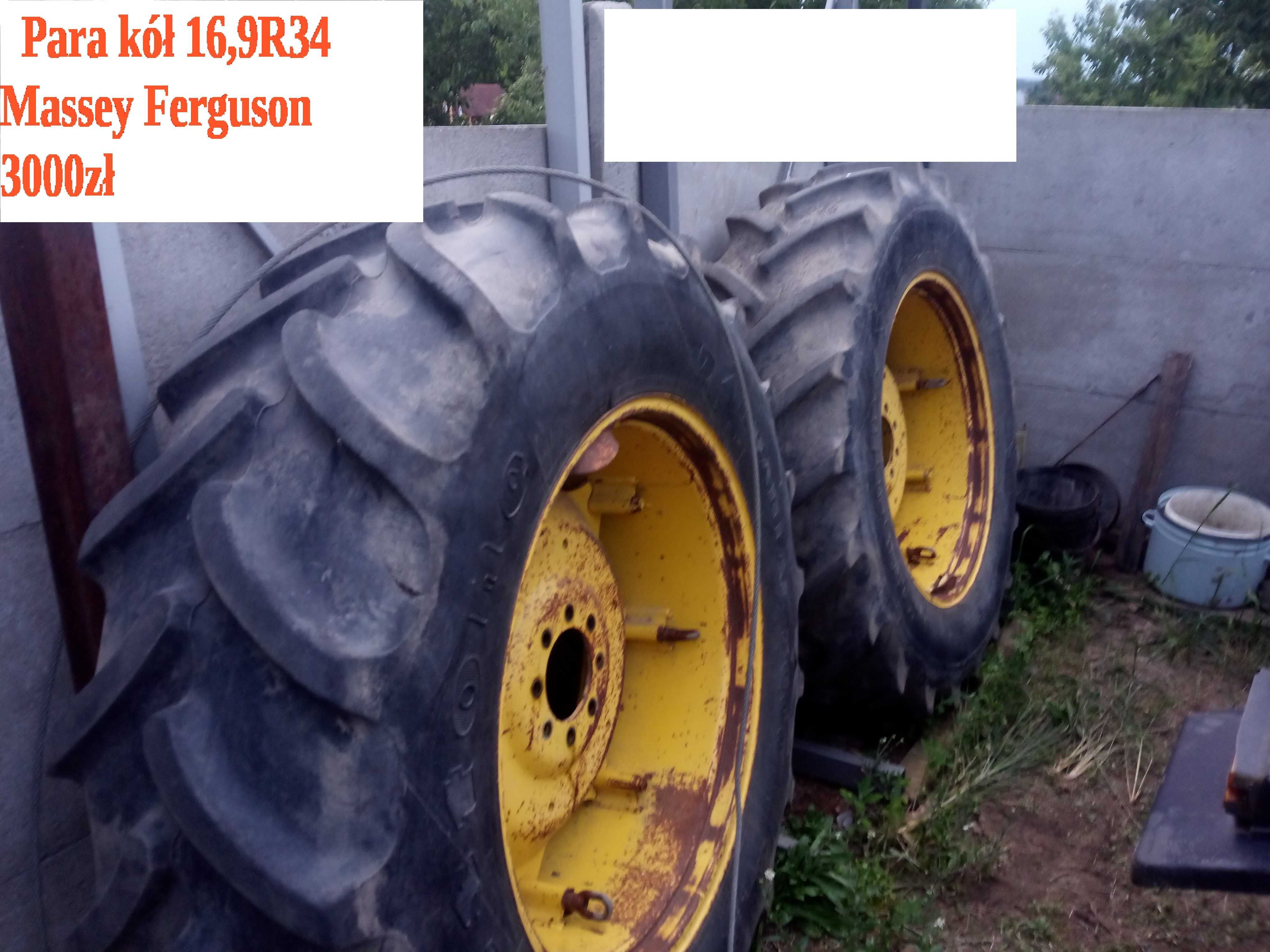 Koła Massey Ferguson 3080 i 3090 i 690 18,4R38 i 16,9R34 MF 675 i 590