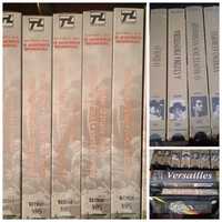 17 cassetes VHS diversas