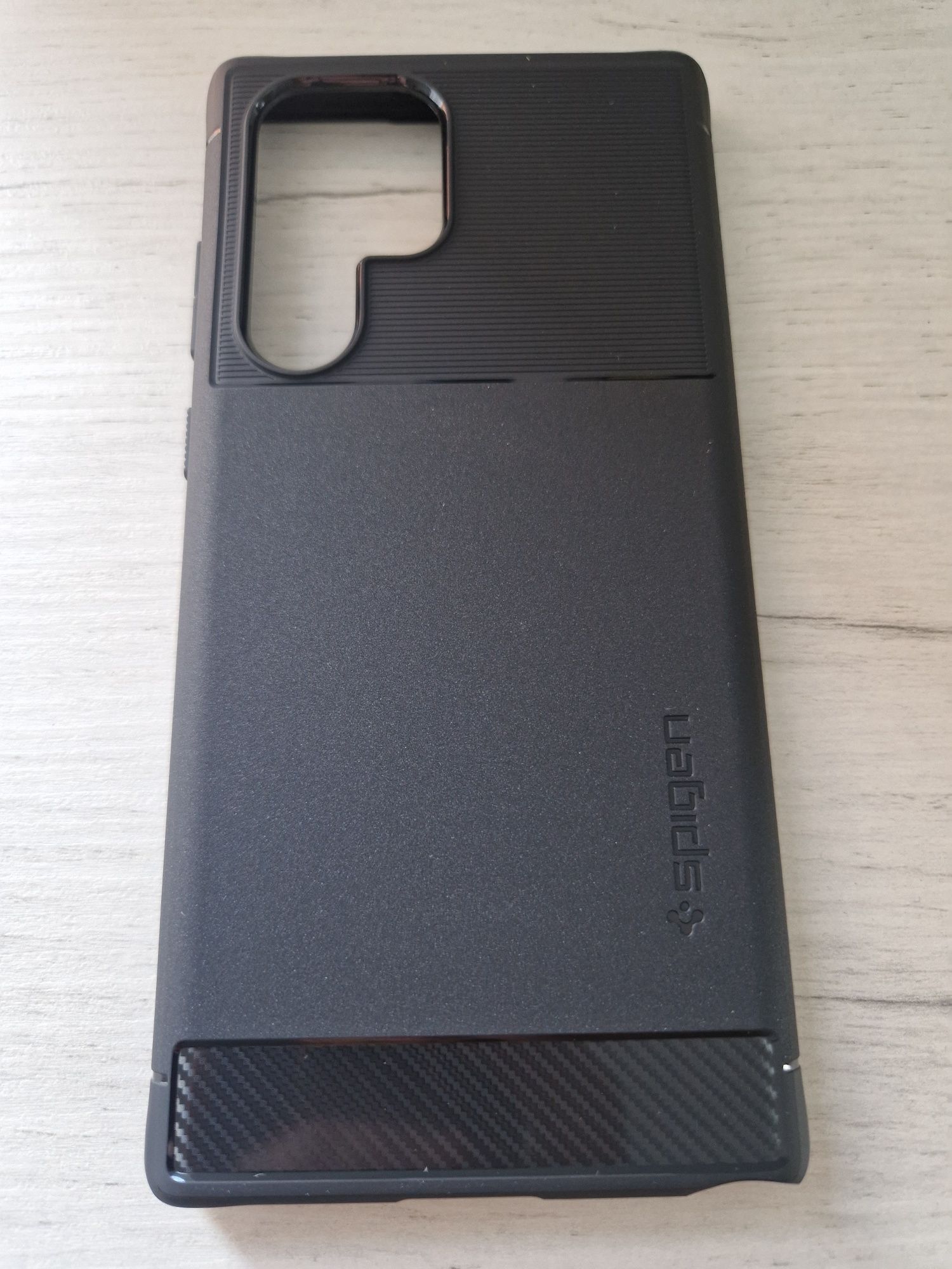 Zestaw do Samsung Galaxy S22 Ultra Case Spigen + Szkło Privacy