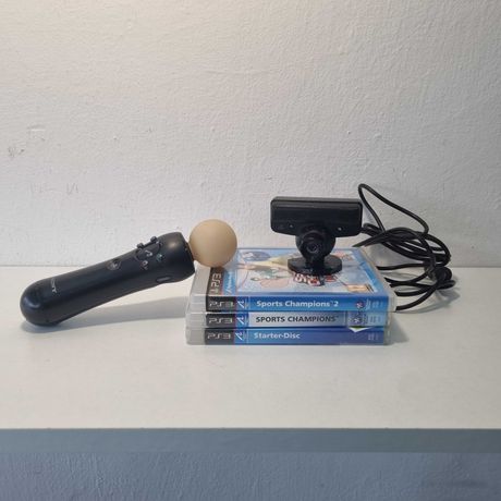 PlayStation Move + Kamera + 2 x gra