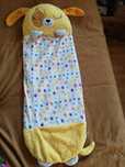 Śpiwór Dziecięcy Happy Nappers Poduszka Piesek Dusty Puppy żółty