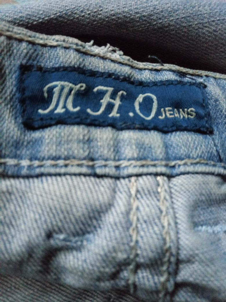 Spodenki z jeansu M H. O; rozmiar XL