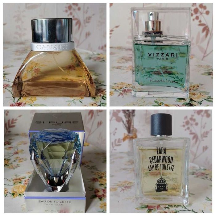 Lomani, Evaflor, Jeanne Arthes, Roger & Gallet, Geparlys, ZARA.